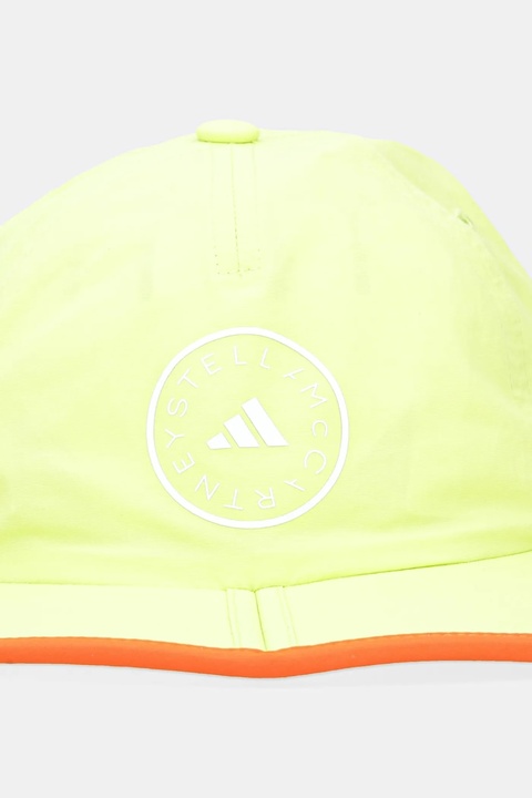 adidas by Stella McCartney czapka z daszkiem kolor zielony JZ8023 - zdjęcie produktu nr 2