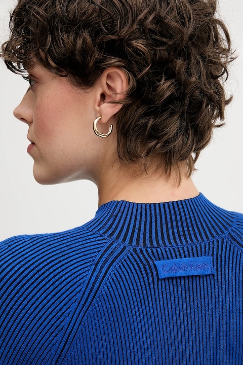 Calvin Klein Jeans sukienka kolor niebieski mini dopasowana LV047D318G - zdjęcie produktu nr 2