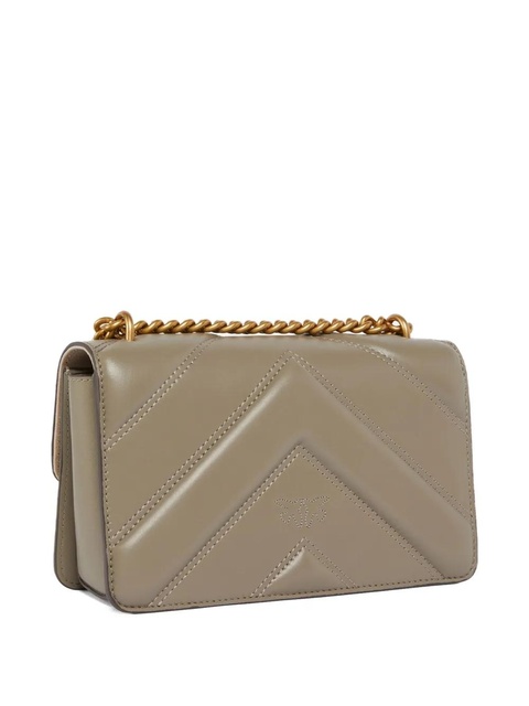PINKO mini Love quilted cross body bag - Grey - zdjęcie produktu nr 1