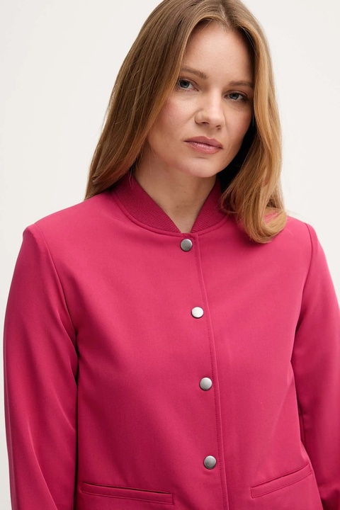 United Colors of Benetton kurtka kolor różowy przejściowa 2R4CDW03B - zdjęcie produktu nr 2