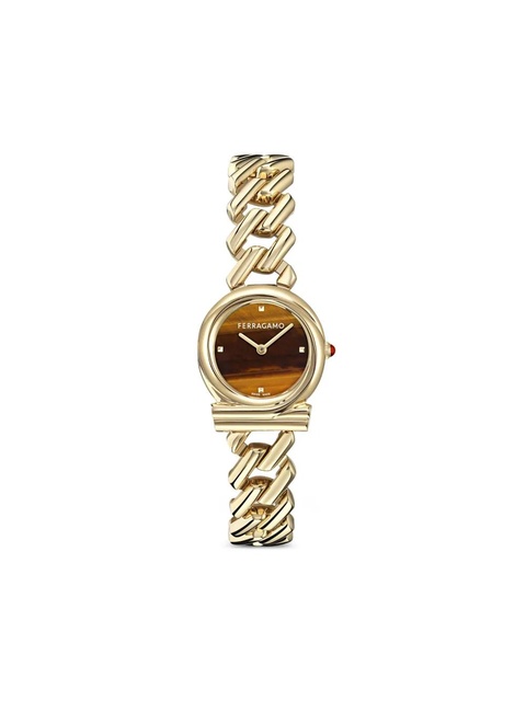 Ferragamo Gancini Twisted 28mm - Gold - zdjęcie produktu nr 1