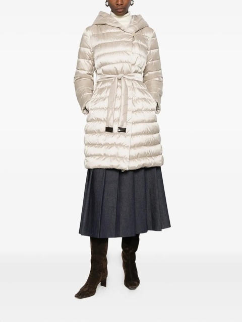 Max Mara Novef hooded quilted coat - Neutrals - zdjęcie produktu nr 2