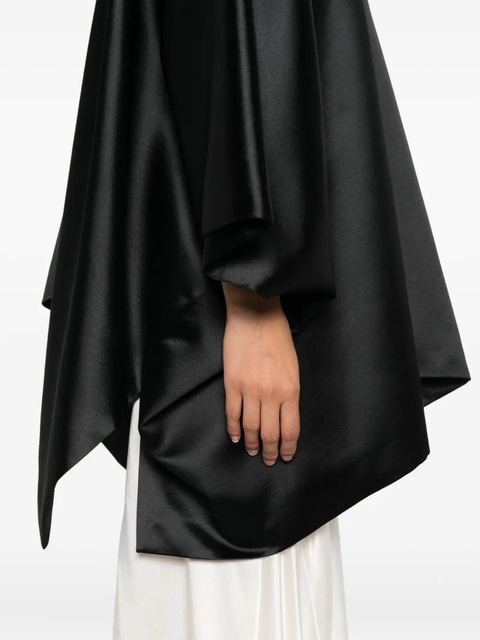 The Row V-neck asymmetric top - Black - zdjęcie produktu nr 2