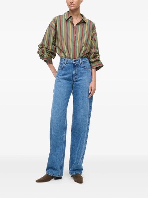 STAUD Traverses stripe-pattern body - Green - zdjęcie produktu nr 2