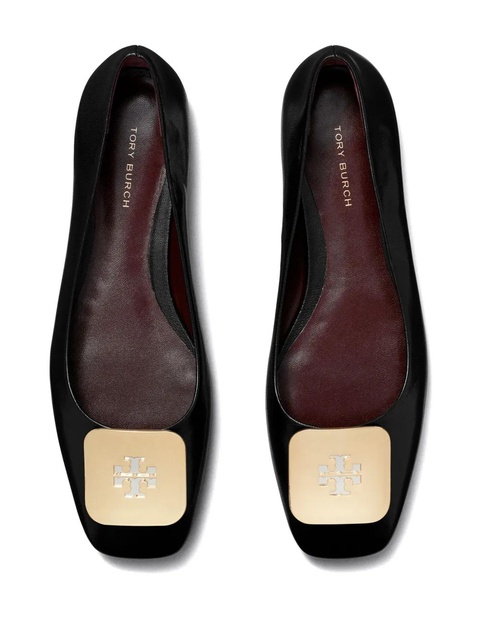 Tory Burch Georgia ballerina shoes - Black - zdjęcie produktu nr 2