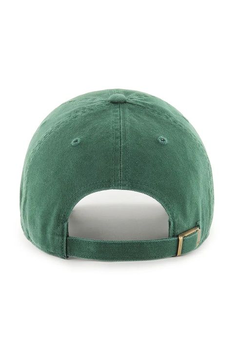 47 brand czapka z daszkiem bawełniana MLB New York Yankees kolor zielony B-NLRGW17GWS-DGA - zdjęcie produktu nr 1