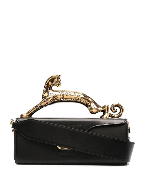 Lanvin Pencil Cat tote bag - Black - zdjęcie produktu nr 1