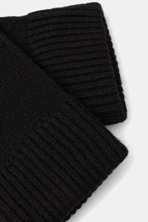 United Colors of Benetton rękawiczki wełniane kolor czarny 1202U0725 - zdjęcie produktu nr 2