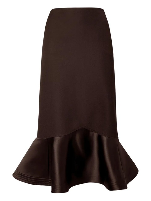 FENDI ruffled skirt - Brown - zdjęcie produktu nr 1