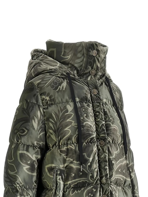 ETRO hooded patterned jacket - Green - zdjęcie produktu nr 1