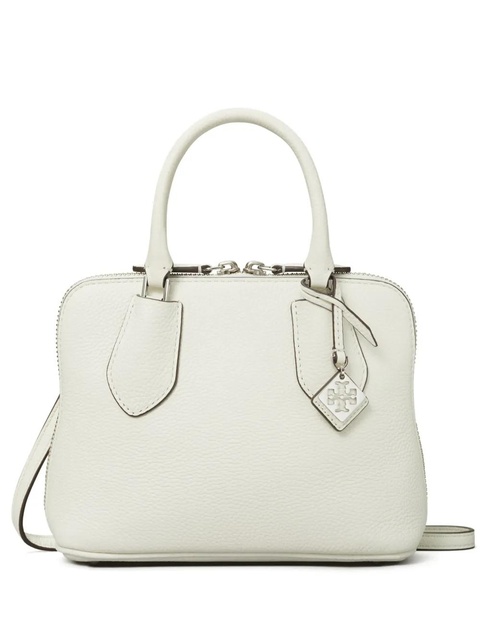 Tory Burch mini Swing leather satchel - White - zdjęcie produktu nr 1