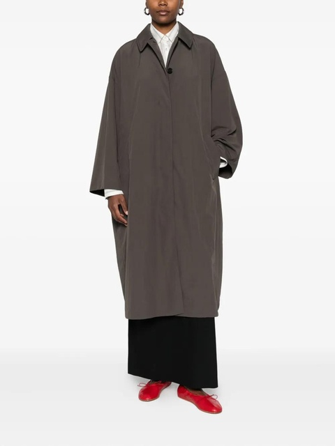 The Row Arwen single-breasted coat - Brown - zdjęcie produktu nr 2