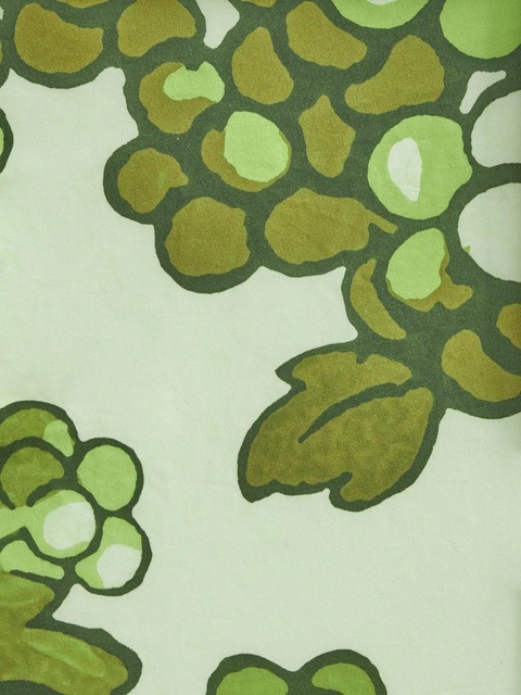 ETRO ruffled graphic-print dress - Green - zdjęcie produktu nr 2