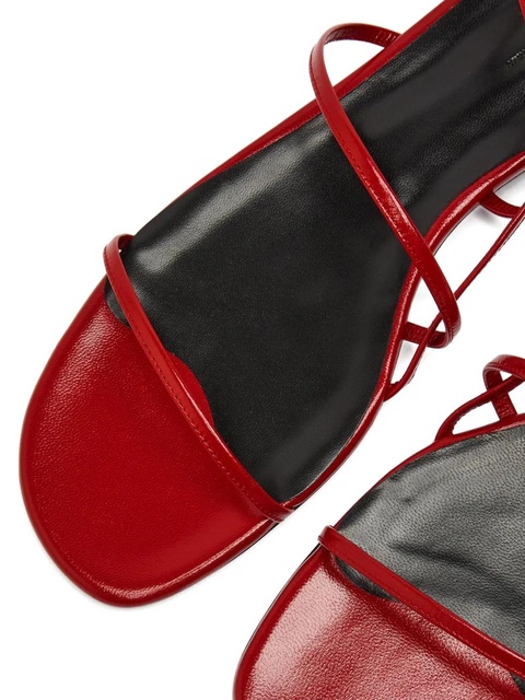 KHAITE strappy flat sandal - Red - zdjęcie produktu nr 2