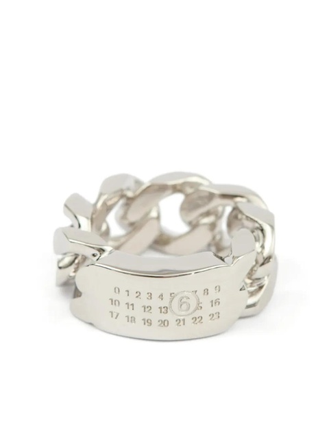 MM6 Maison Margiela Minimal ring - Silver - zdjęcie produktu nr 1