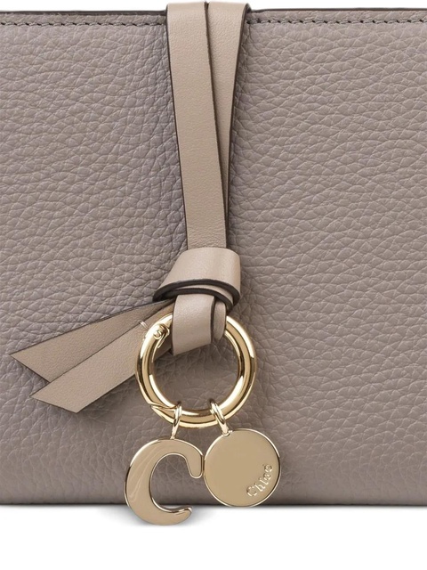 Chloé leather wallet - Neutrals - zdjęcie produktu nr 1