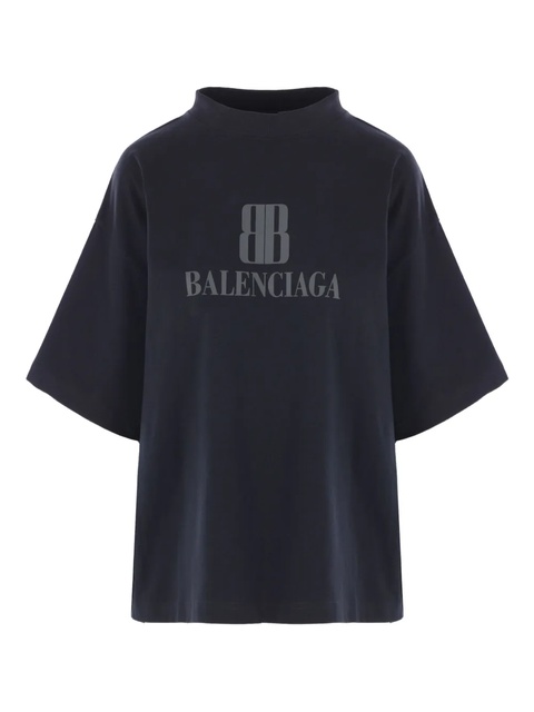 Balenciaga logo-print T-shirt - Black - zdjęcie produktu nr 1
