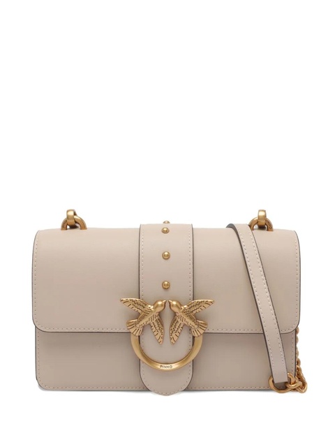 PINKO logo-embellished flap shoulder bag - Neutrals - zdjęcie produktu nr 1