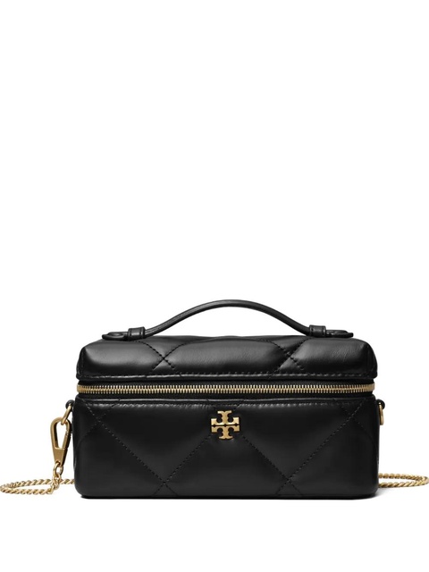 Tory Burch Kira diamond-quilted mini bag - Black - zdjęcie produktu nr 1