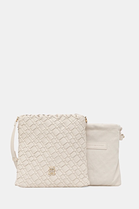 Tommy Hilfiger torebka kolor beżowy AW0AW18158 - zdjęcie produktu nr 1