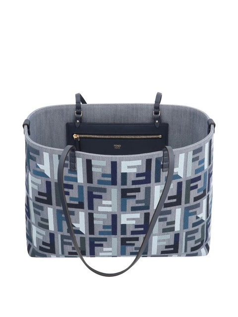 FENDI large Roll tote bag - Blue - zdjęcie produktu nr 2