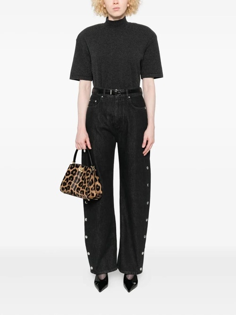 Sportmax Galante side-button jeans - Black - zdjęcie produktu nr 1