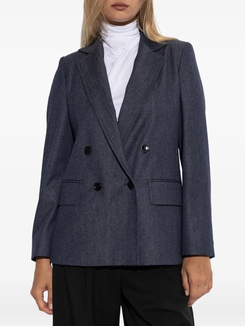 Max Mara double-breasted wool jacket - Blue - zdjęcie produktu nr 2