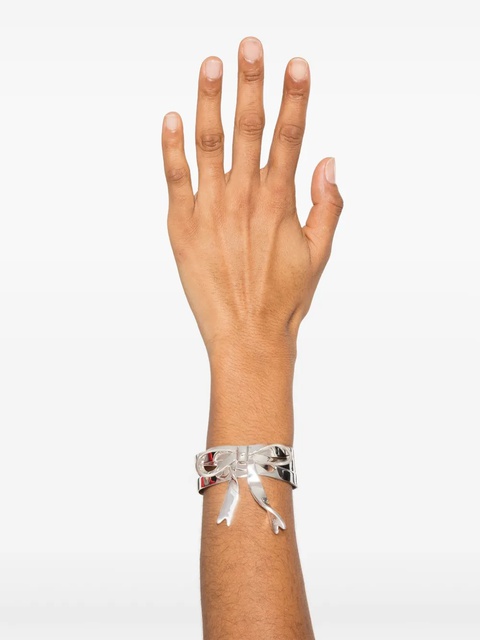 Maje bow-detail bangle - Silver - zdjęcie produktu nr 2