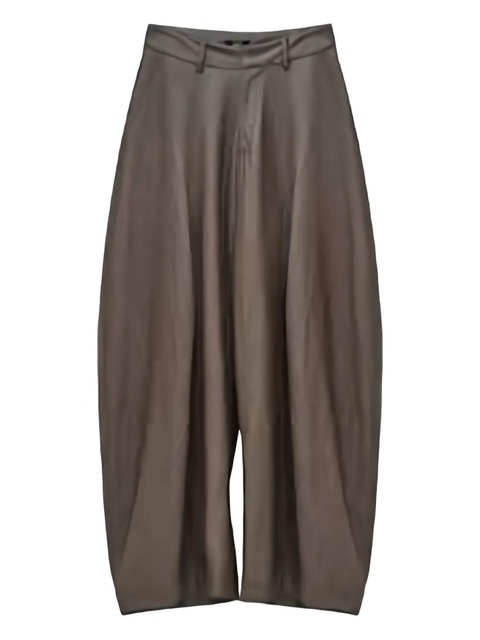 Eleh concealed-fastening trousers - Brown - zdjęcie produktu nr 2