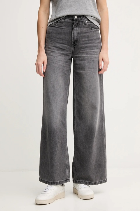 Tommy Hilfiger jeansy damskie kolor szary WW0WW48396 - zdjęcie produktu nr 1
