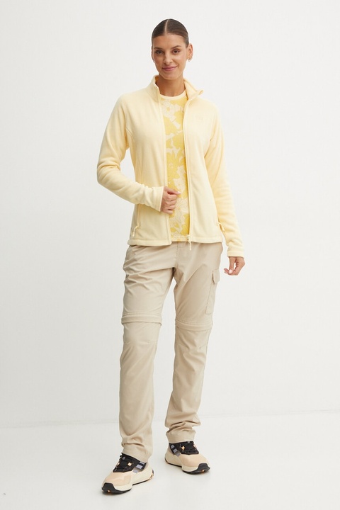 Helly Hansen bluza sportowa Daybreaker kolor żółty gładka 51599 - zdjęcie produktu nr 1