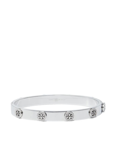 Tory Burch Miller stud hinge bracelet - Silver - zdjęcie produktu nr 1