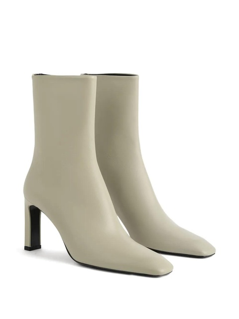 TOTEME leather ankle boots - Neutrals - zdjęcie produktu nr 2