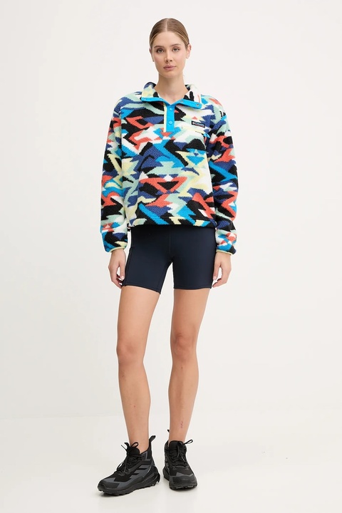 Columbia bluza sportowa Helvetia kolor multicolor wzorzysta 2098501 - zdjęcie produktu nr 2