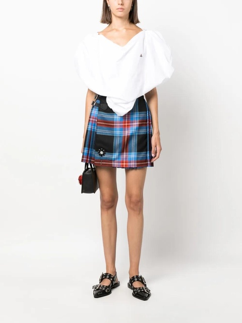 Vivienne Westwood Heart asymmetric top - White - zdjęcie produktu nr 1