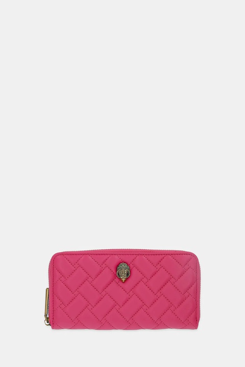 Kurt Geiger London portfel KENSINGTON damski kolor różowy 5022957109 - zdjęcie produktu nr 1