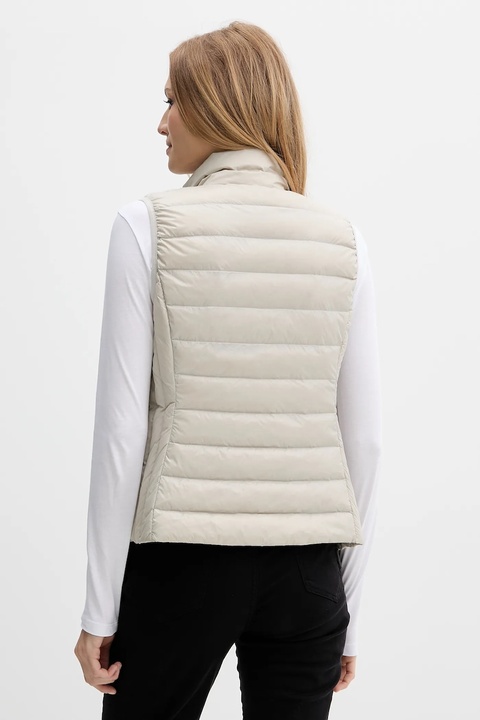 Armani Exchange bezrękawnik puchowy kolor beżowy przejściowy XW001921 AF18757 - zdjęcie produktu nr 2