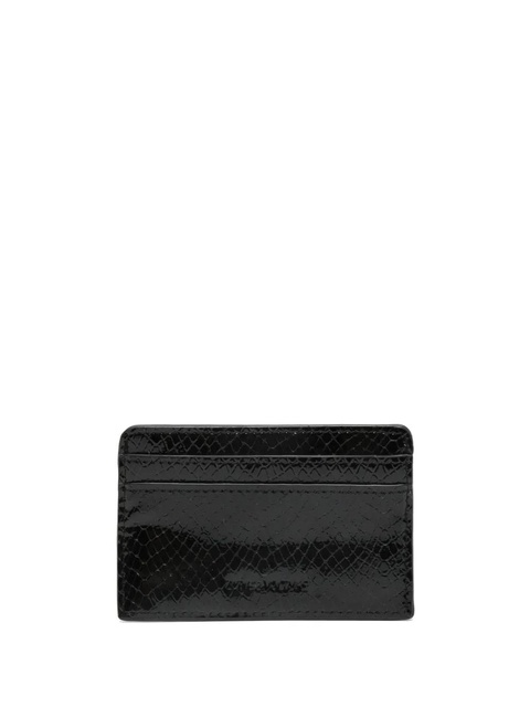 Zadig&Voltaire logo-plaque embossed leather cardholder - Black - zdjęcie produktu nr 2