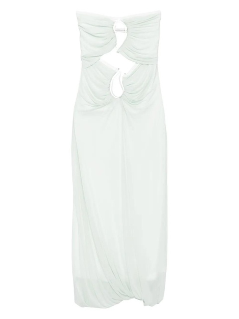 Christopher Esber paisley-ring dress - Green - zdjęcie produktu nr 1