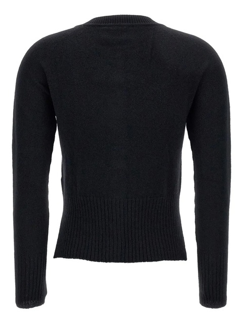 Simone Rocha beaded-embellished cashmere cardigan - Black - zdjęcie produktu nr 2