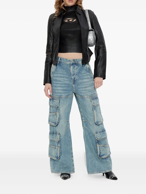 Diesel multi-pocket cargo jeans - Blue - zdjęcie produktu nr 2