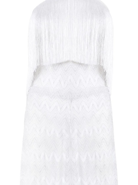 Missoni zigzag lamé jumpsuit - White - zdjęcie produktu nr 2