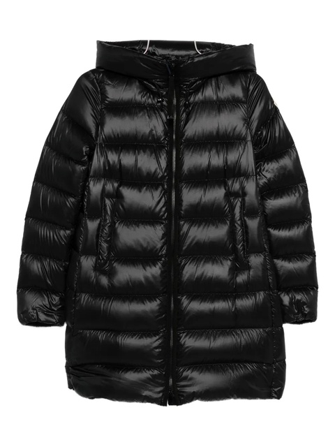 Moncler hooded quilted coat - Black - zdjęcie produktu nr 1