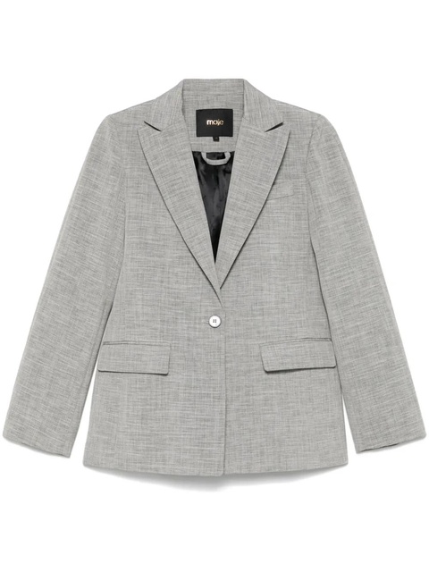 Maje twill blazer - Grey - zdjęcie produktu nr 1