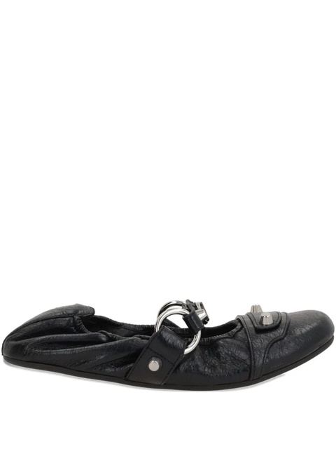 Balenciaga leather ballerina shoes - Black - zdjęcie produktu nr 1