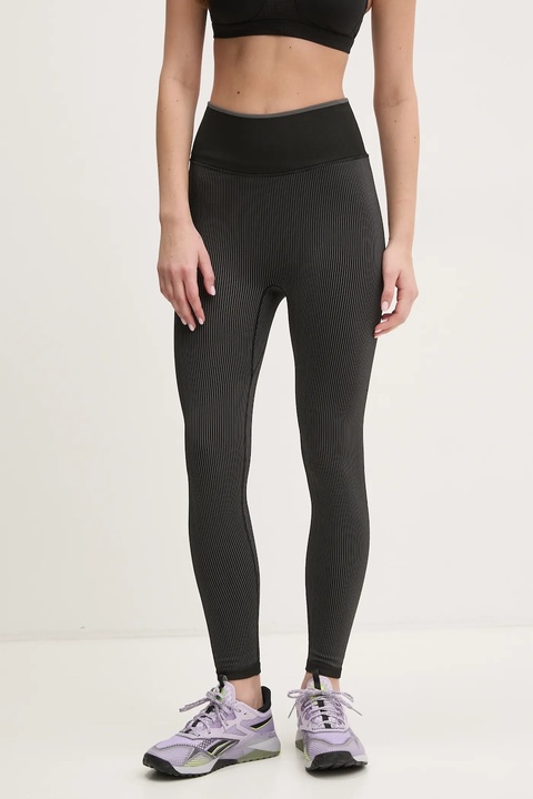 Calvin Klein Performance legginsy treningowe kolor czarny gładkie 00GWS4L643 - zdjęcie produktu nr 1
