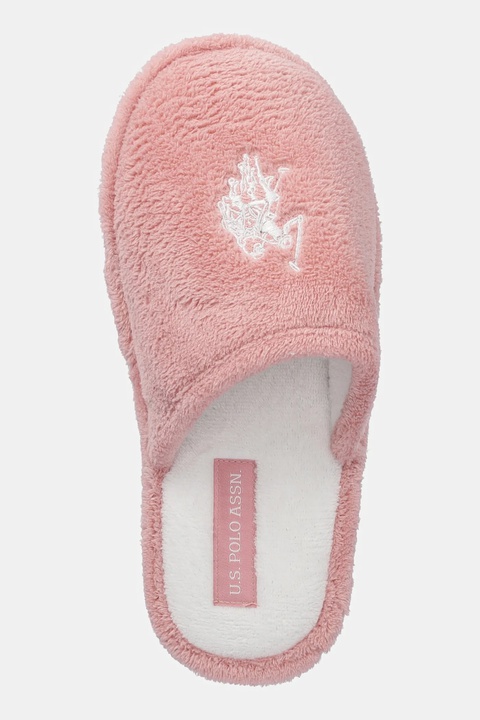 U.S. Polo Assn. kapcie GRETTY001A kolor różowy GRETTY001W/ET1 - zdjęcie produktu nr 2