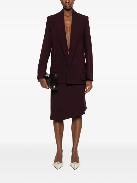 Victoria Beckham wool-blend blazer - Red - zdjęcie produktu nr 1