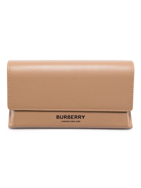 Burberry Eyewear logo lettering-plaque tinted sunglasses - Brown - zdjęcie produktu nr 2