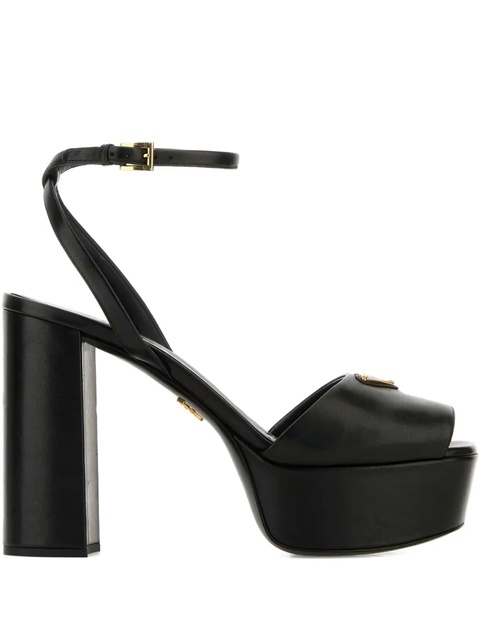Prada 110mm ankle-strap platform-heel sandals - Black - zdjęcie produktu nr 1